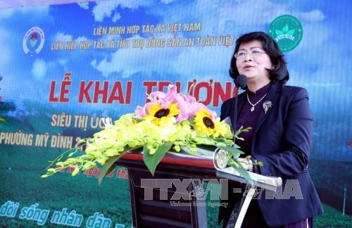 Dang Thi Ngoc Thinh plaide pour l’hygiène des produits agricoles - ảnh 1